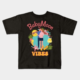 Babymoon Vibes Kids T-Shirt
